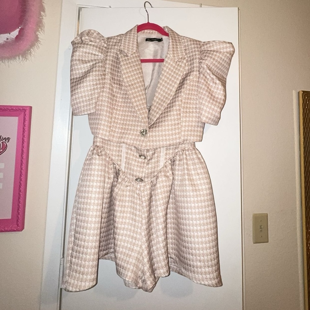Romper & Blazer Set
